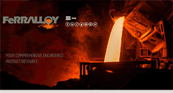 Desktop Screenshot of ferralloy.com